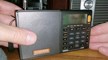 MLA30+ loop antenna helps pull in Radio Mali 5995 kHz on XHDATA D-808