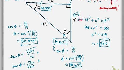 intro. right triangle trig.