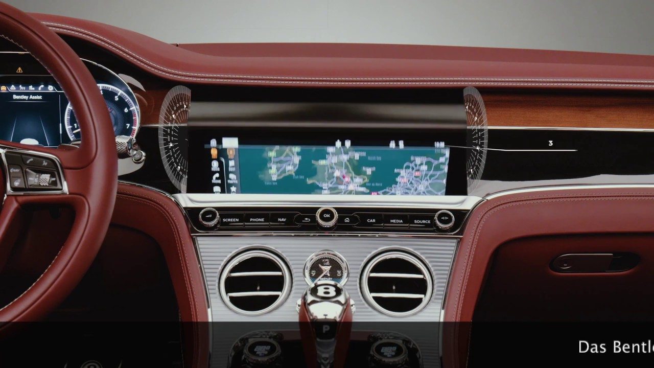 Der Bentley Continental GT Convertible - Das Bentley Rotating Display