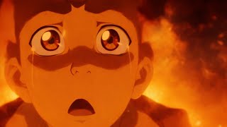 The Legend Of Aang - Opening Scene The Temple Is Burnt And All Air Bender Dies Scene Avatar Aang
