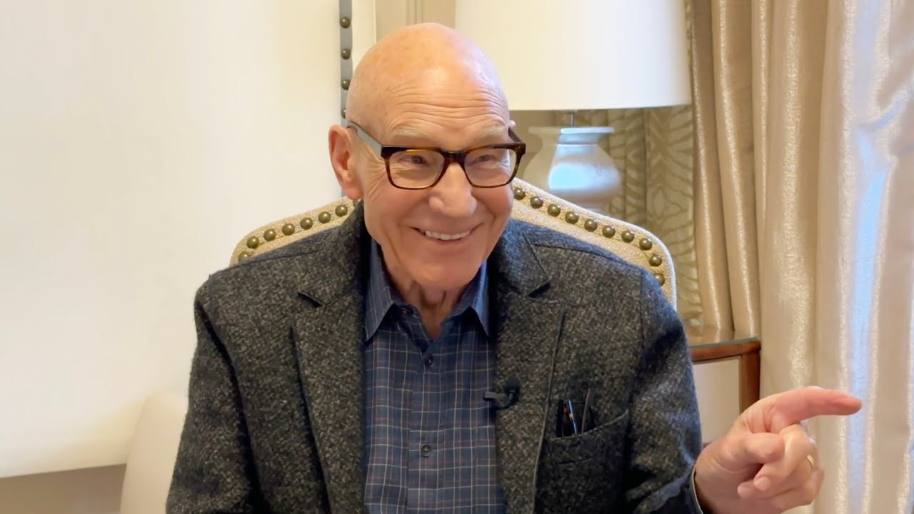 Patrick Stewart The Waterstones Interview YouTube
