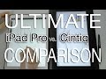 iPad Pro vs Cintiq - COMPARISON + Drawing Test