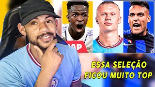  RAP DA SELEÇÃO DA CHAMPIONS LEAGUE 2022/2023 (REACT)