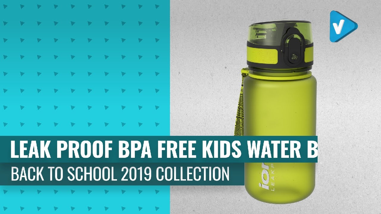  ion8 Leak Proof Kids Water Bottle, BPA Free, 350ml