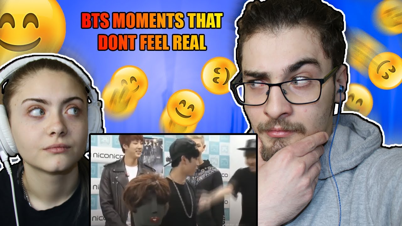 Me and my sister watch bts moments that don't feel real for the first time (Reaction)