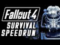 Survival Glitchless Speedrun of Fallout 4 in 2:21:08 (Current WR)