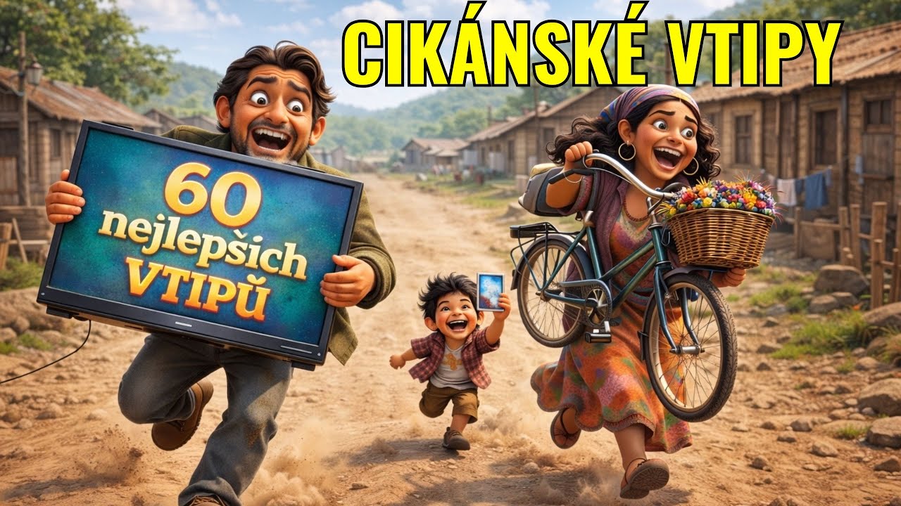 60 cikánských vtipů, u kterých se fakt neudržíš smíchem! 😂