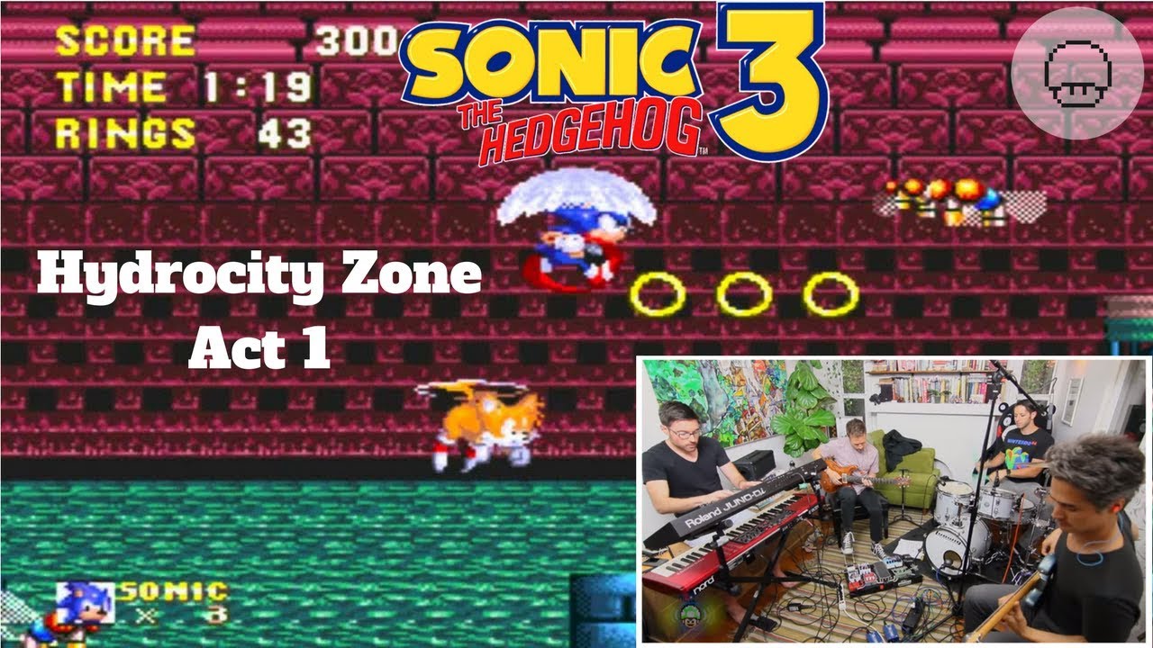 Sonic the Hedgehog 3 - Hydrocity Zone Act 1 (WRECK-IT RALPH) | Live Cover by EXTRA LIVES