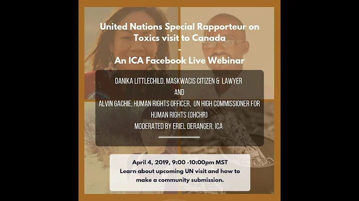 ICA Webinar UN Rapporteur on Toxics