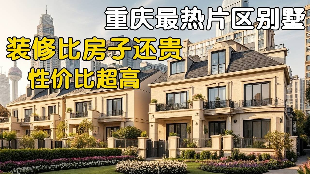装修比房子还贵,重庆最热片区别墅,性价比超高!#房产达人#房产知识 - YouTube