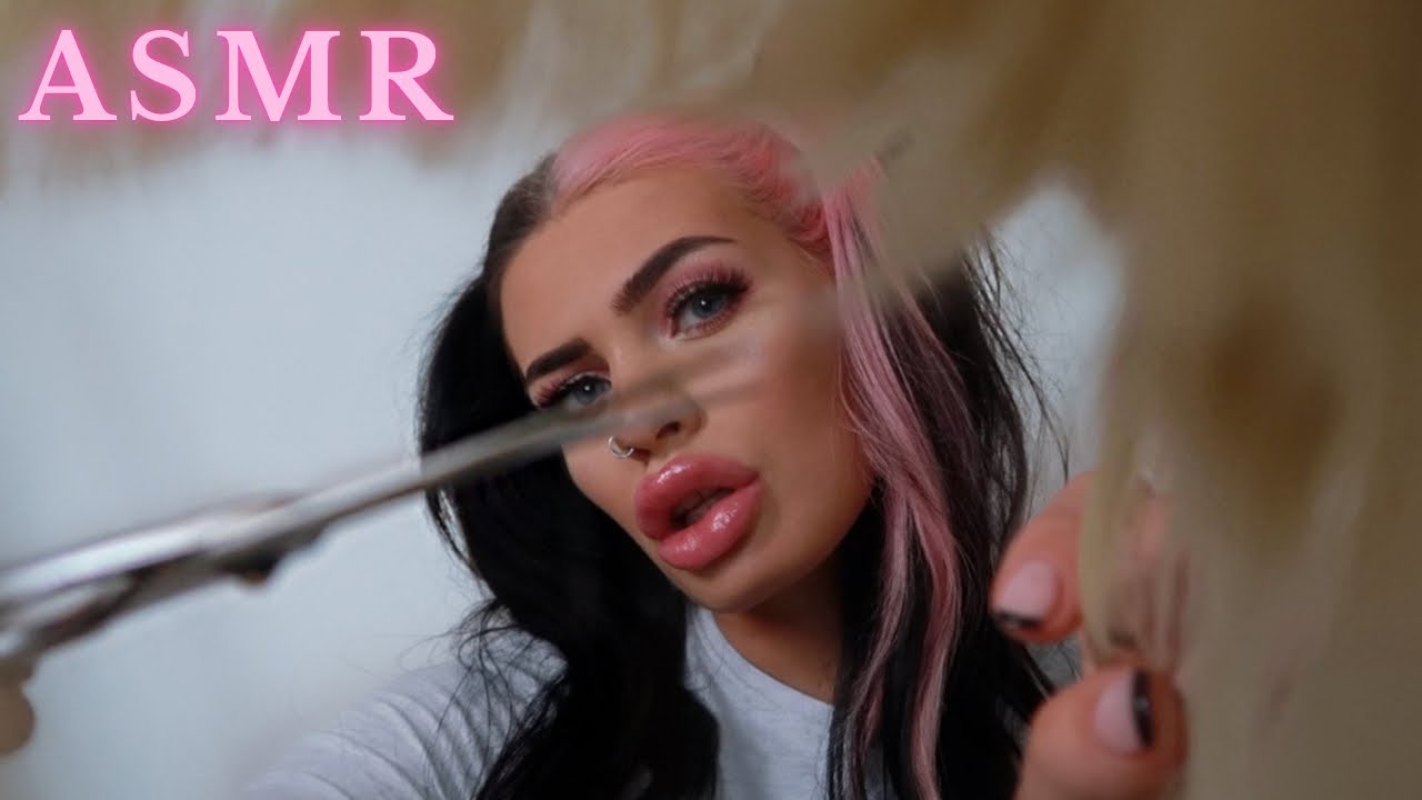 ASMR Spoiled Rich Girl Cuts Your Hair In Class ✂︎💕 (personal attention roleplay)