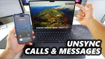 How to UNSYNC | Disconnect MacBook Air M3 Phone Calls & Messages from iPhone