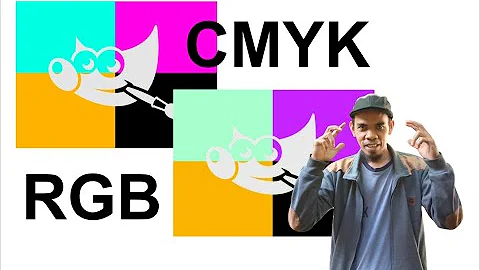 How to Convert RGB Color in GIMP to CMYK Using Krita