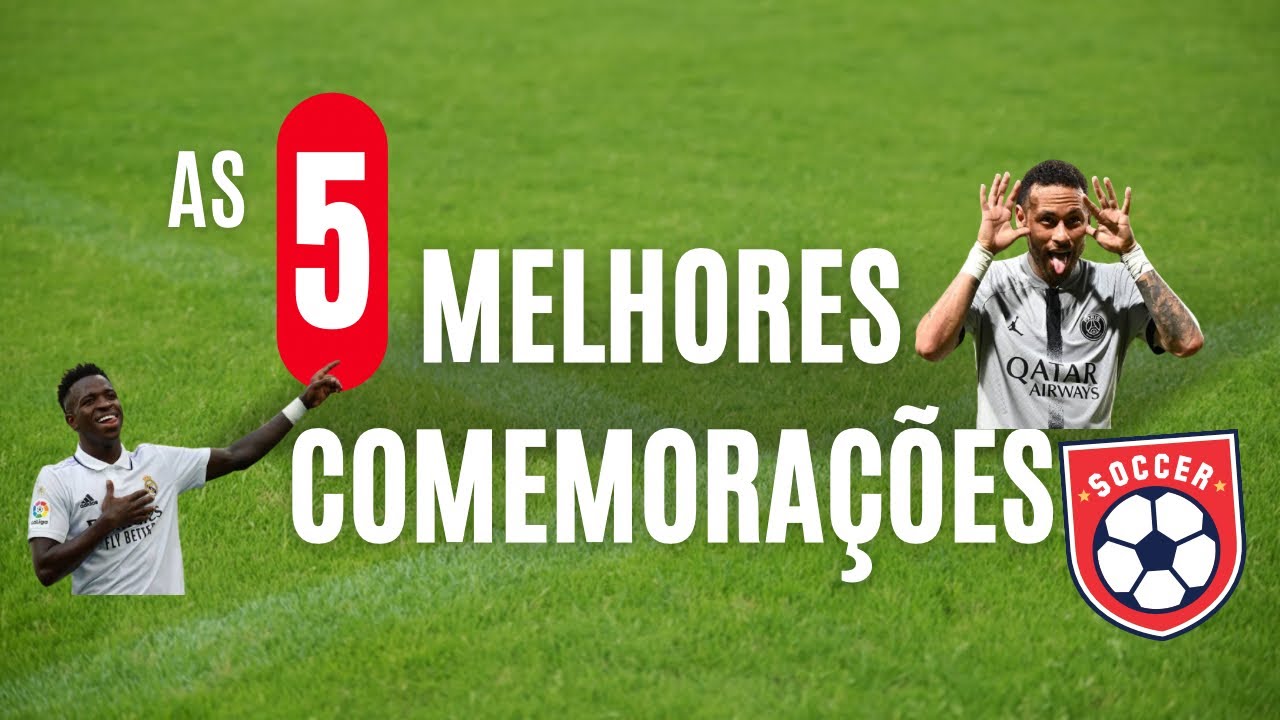 As cinco melhores comemorações do futebol! - YouTube
