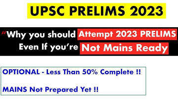 Attempting PRELIMS : Is it worth taking the risk ? | *Misinformed* UPSC Aspirants