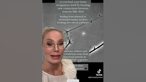 My viral video of neurons doesn’t represent healing from trauma… sorry ❤️❤️