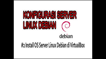 Konfigurasi Server Linux Debian #2 Install OS Server Debian