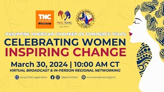 Celebrating Women, Inspiring Change 2024 | 30 March 2024