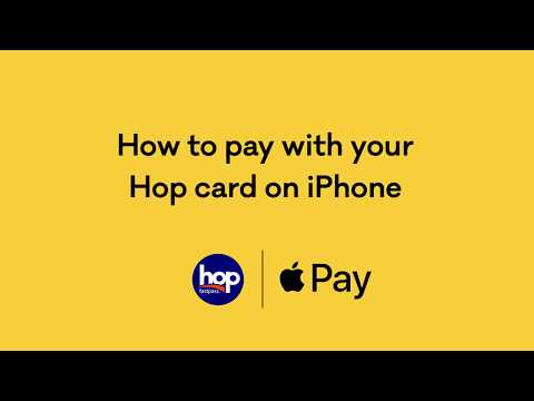 Tap and go: Paying your fare with a Hop card on iPhone