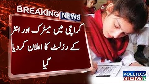 Karachi Matric Science & Inter General Group Result 2021 Announced | BSEK & BIEK Result Update