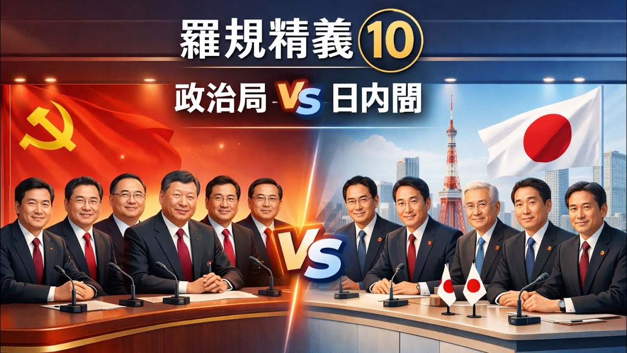 羅規精義10: 政治局🆚日內閣 China’s Politburo vs Japan’s Cabinet | Robert’s Rules Ep.10
