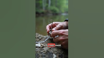 I Caught MASSIVE Fish With Only a Soda Can Tab (Easy Survival Hack!)