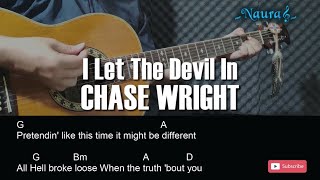 CHASE WRIGHT - I Let The Devil In Guitar Chords Lyrics