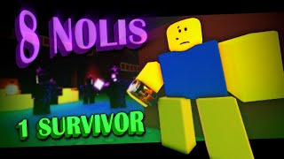 8 Nolis Vs 1 Survivor Forsaken Manhunt