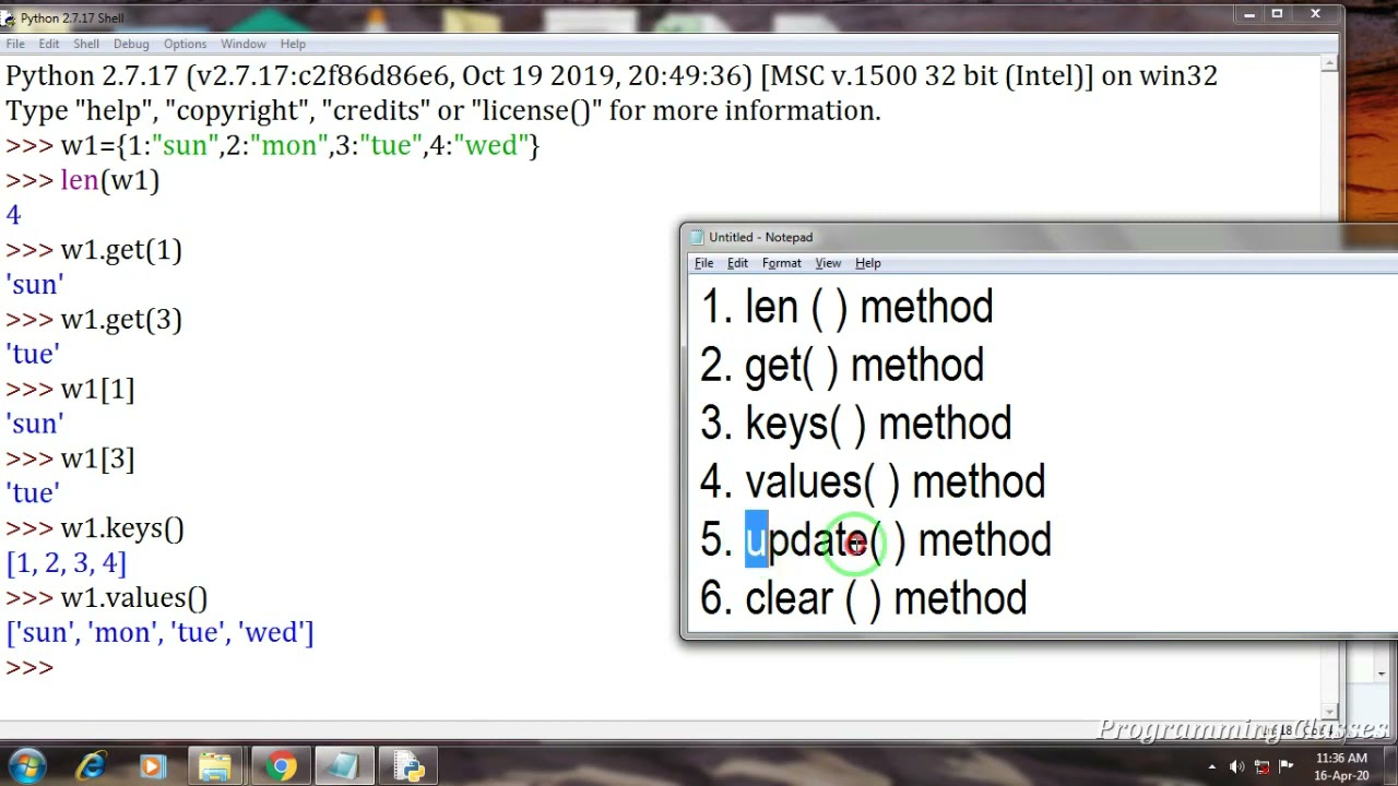 Dictionary Functions In Python Keys Values Update Functions In Python Dictionary Functions In Python Keys Values Update Functions In Python