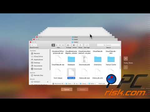 How to restore cleared Safari history on Mac?