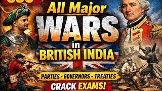 All Major Wars During British Rule | Parties, Governor-General, Treaty, Result
