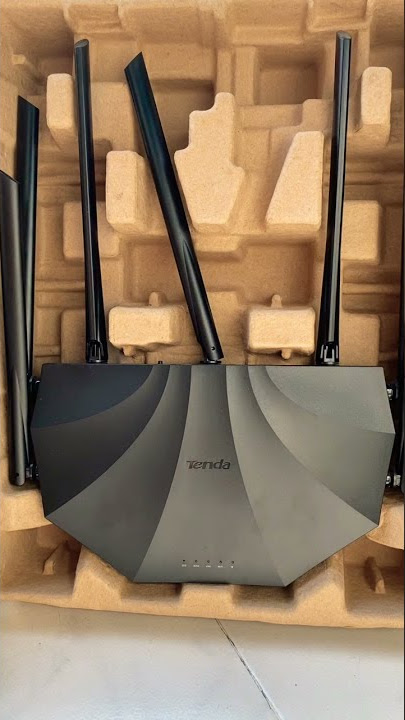 Tenda AC2100 Router Unboxing