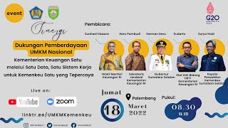 [LIVE] - Sinergi Dukungan Pemberdayaan UMKM Nasional