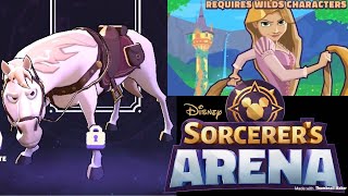 Disney Sorcerer’s Arena - Unlocking Maximus! Rapunzel Tower Event Tier I! Tangled Event!