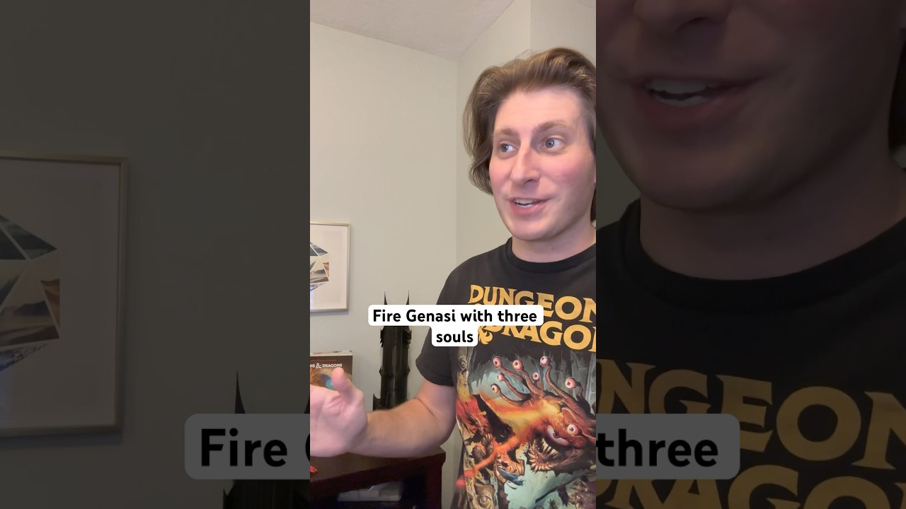 Fire Genasi with Three Souls 