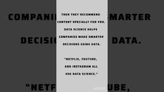 What is Data Science #exam #study #education #ai #aishorts #video #viral #viralvideo #trending #bts