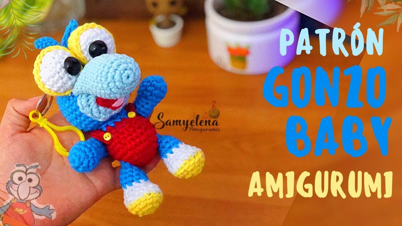 Gonzo baby Amigurumi español/ingles