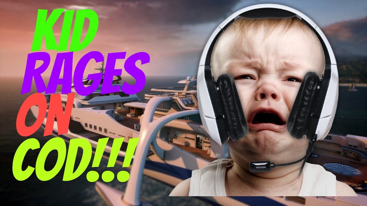 Little Kid Rages on BO2! - YouTube