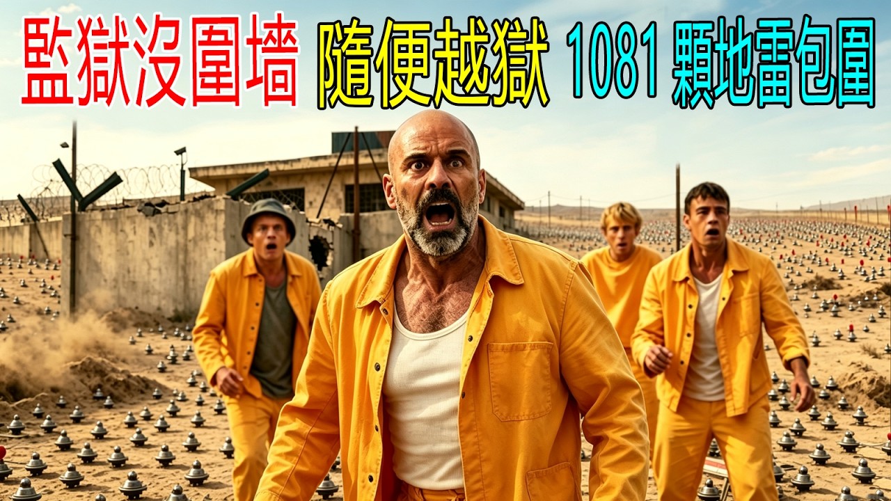 監獄沒圍牆,隨便越獄,被1081顆地雷包圍,看誰運氣好! 縮圖