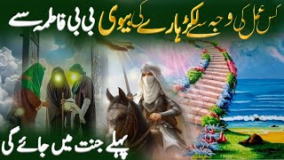Bibi Fatima se Pehle Lakadhare ki Biwi Jannat me kyun jayegi | Hazrat Bibi Fatima Ki Kahani