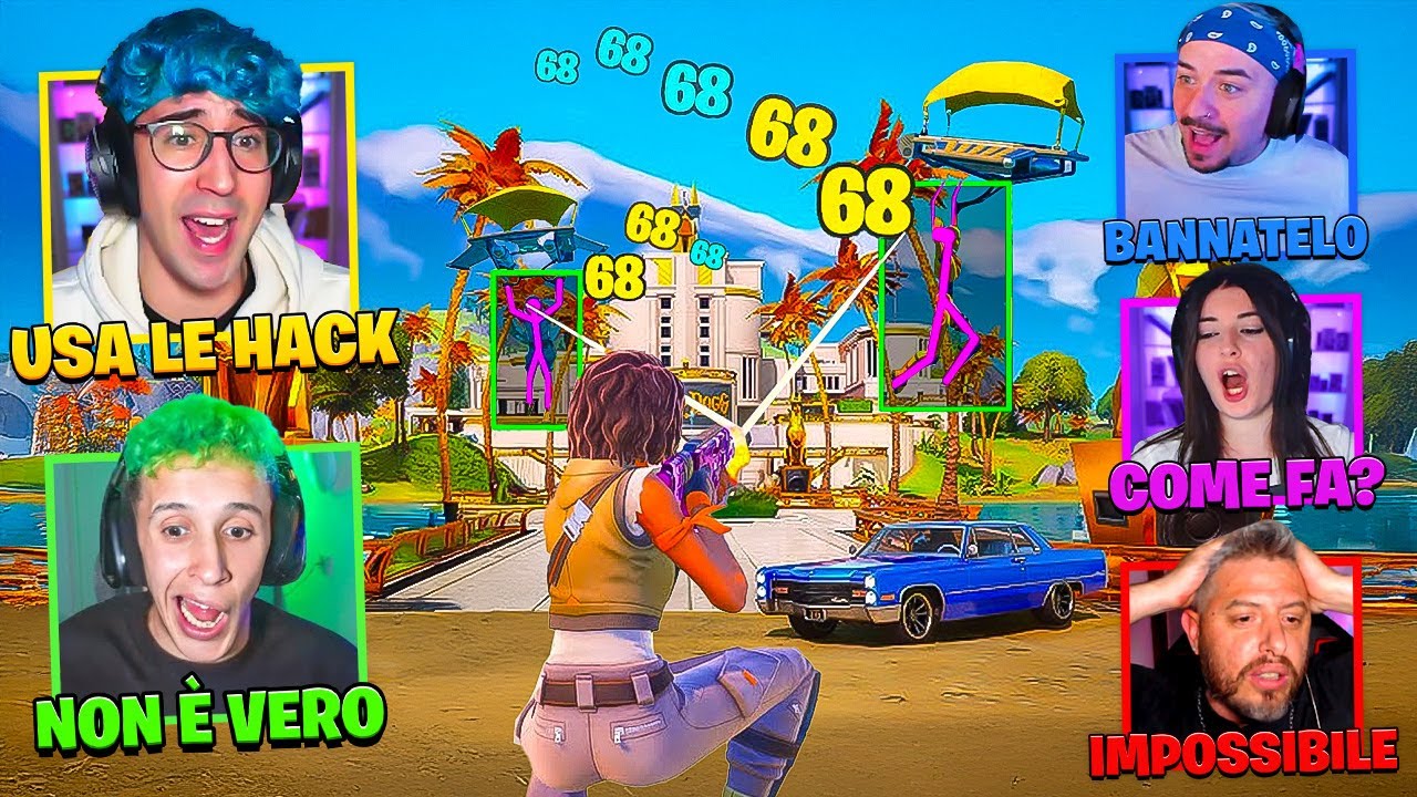 SCOPRO MON3Y BARARE nel TORNEO degli YOUTUBER su FORTNITE CAPITOLO 2 REMIX !