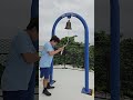 鐘を鳴らしてみた
