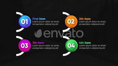 Free Download Infographic Trendy Lists - Videohive After Effects Templates