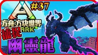 捕捉幽靈龍！！PixARK《方舟：方塊世界》#37【老頭】