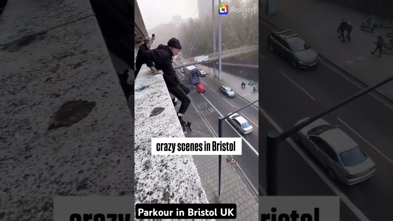 Parkour in Bristol UK 