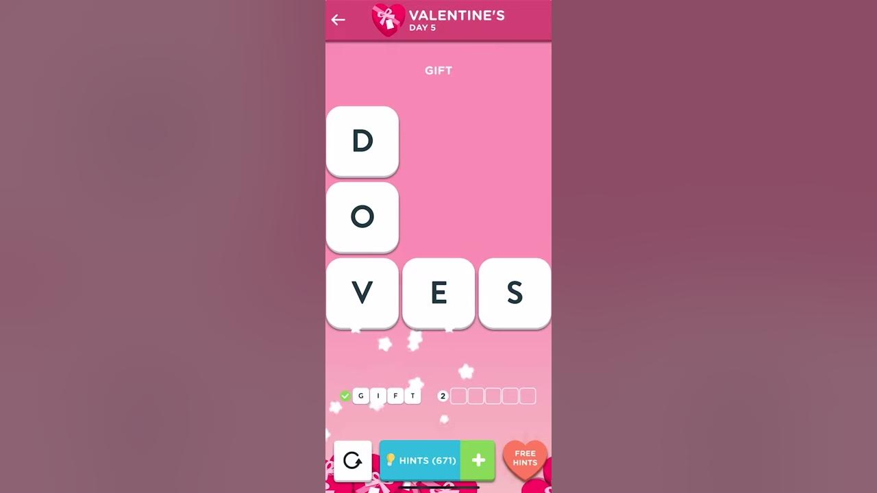 Wordbrain 2 Valentines Event DAY 5 [iOS] Wordbrain 2 Answers YouTube