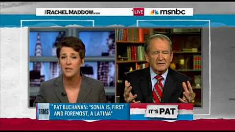 Rachel Maddow Challenges Pat Buchanan on Affirmati...