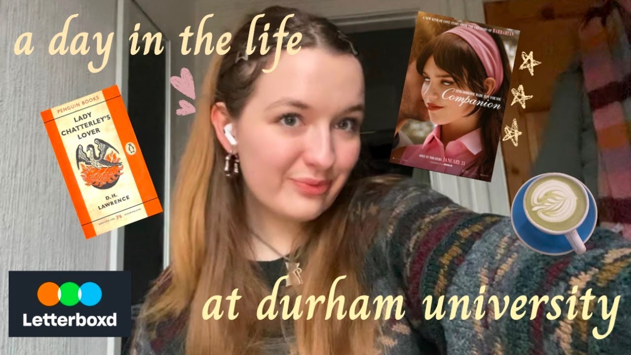 a day in the life at durham university !! [studying, solo cinema trip + companion review!!] 💗🌟🍵