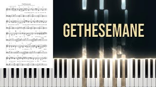 1009 - Gethsemane (Piano/Organ Tutorial)