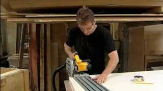 DEWALT Track Saw: Cutting Plywood